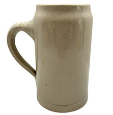 Germany Stoneware Beer Stein Mug 1 Liter Ceramic 7.50" Advertising FS Vintage