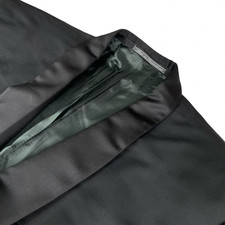 Versace V2 Giacca smoking uomo doppiopetto collo sciallato nero • 44S US