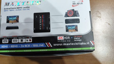 Convertitore Estrattore Hdmi Audio Video 4k Hdmi 2x Rca Toslink Maxtech Ultra HD
