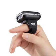 Adesso NuScan 4300B 2D Bluetooth Wireless Ring Finger Barcode Scanner...