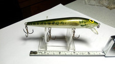 STORM "THUNDER STICK MINNOW" 4 1/2", BABY BASS PATTERN===MINT===NO SIGN OF USAGE