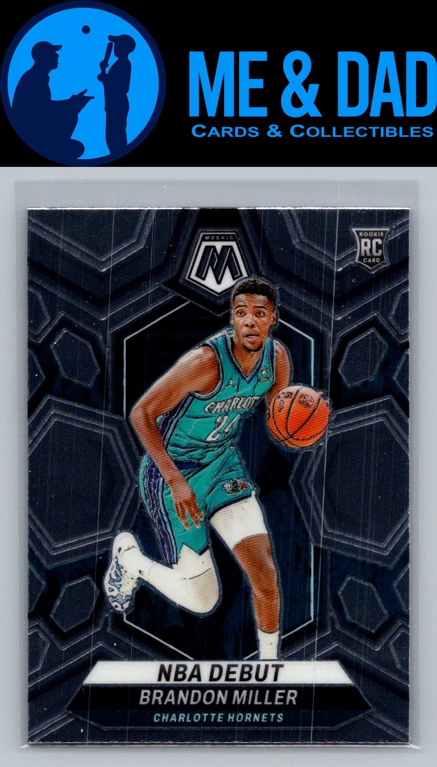 2023-24 Panini Mosaic #252 Brandon Miller