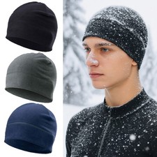 3PCS Military Tactical Skull Beanie Cap Winter Warm Fleece Windproof Ski Hats