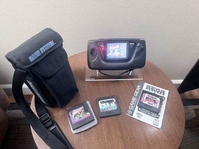 Recapped Sega Game Gear W/ Games & Bag