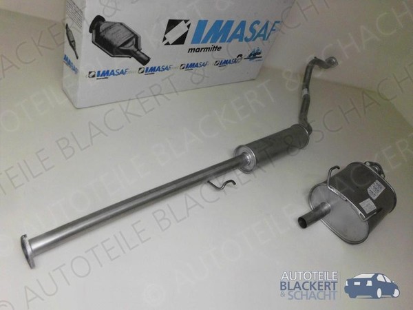 Imasaf Auspuffset Ab Kat FüR Honda CR-V I 2.0 16V 1995-2002|Mitteltopf + Endtopf-image