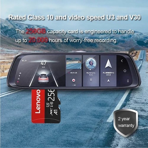 Carte Micro SD Lenovo Telephone Pc Camera Photo Switch v30 A2 4K - Afbeelding 6 van 9