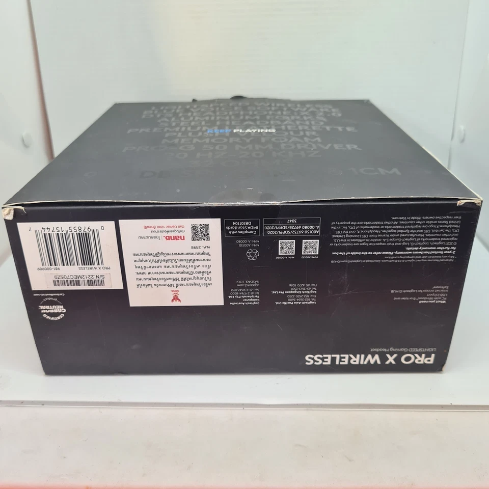 Logitech G PRO X Wireless Lightspeed Gaming Headset (Black) - Broken Dongle  - Image 2 of 4