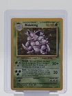 NIDOKING 1999 POKEMON BASE SET HOLO RARE #11/102 Q4385