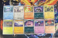 Pokemon TCG Bulk Card Lot of 500. All Common  Uncommon. Modern, English, Mint