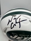 Wayne Chrebet Signed Jets White 98-18 Throwback Speed Mini Helmet Fanatics COA — photo 2
