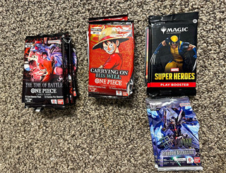 One Piece OP 16 Il Tempo della Battaglia 7 Confezioni OP 13 6 Confezioni MTG Gundam