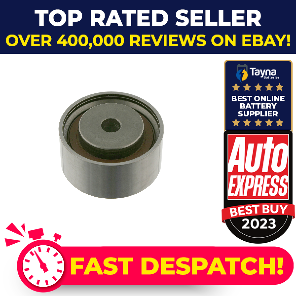 Timing Belt Guide Pulley fits HYUNDAI COUPE RD 1.6 96 to 02 G4GR 2481023011 Febi