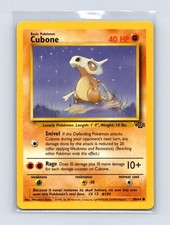 cubone pokemon card value Amazon.com: Pokemon - Cubone (90)