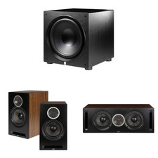 Elac DBR62-BK - Debut Reference 6.5" Bookshelf Speakers - Black, Pair, Elac D...