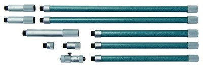 Mitutoyo 137-210 Tubular Vernier Inside Micrometer, Extension Rod 50-1500mm