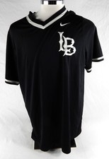 2021 Long Beach State Dirtbags #30 Game Used Black Jersey Baseball XL 671
