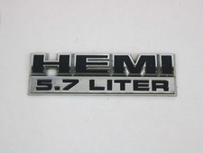 2006-2012 Ram 1500 Oem Hemi 5.7 Liter Front Fender Nameplate Emblem 55078115aa
