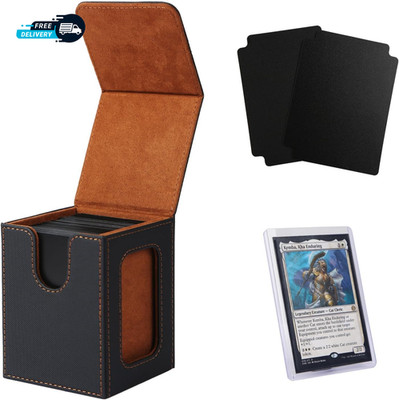 MTG Deck Box for Commander Display Card Deck Box Fits 100 Double Sleeved Cards
