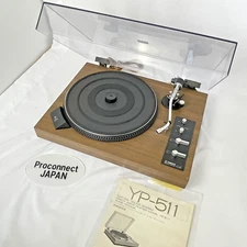 Yamaha YP-511 Direct Drive Record Player Turntable YP511 From Japan