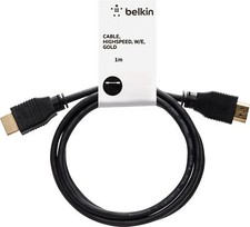 Image of Belkin 1m Gold High Quality Non Retail High Speed HDMI Cable with Ethernet 4K HD