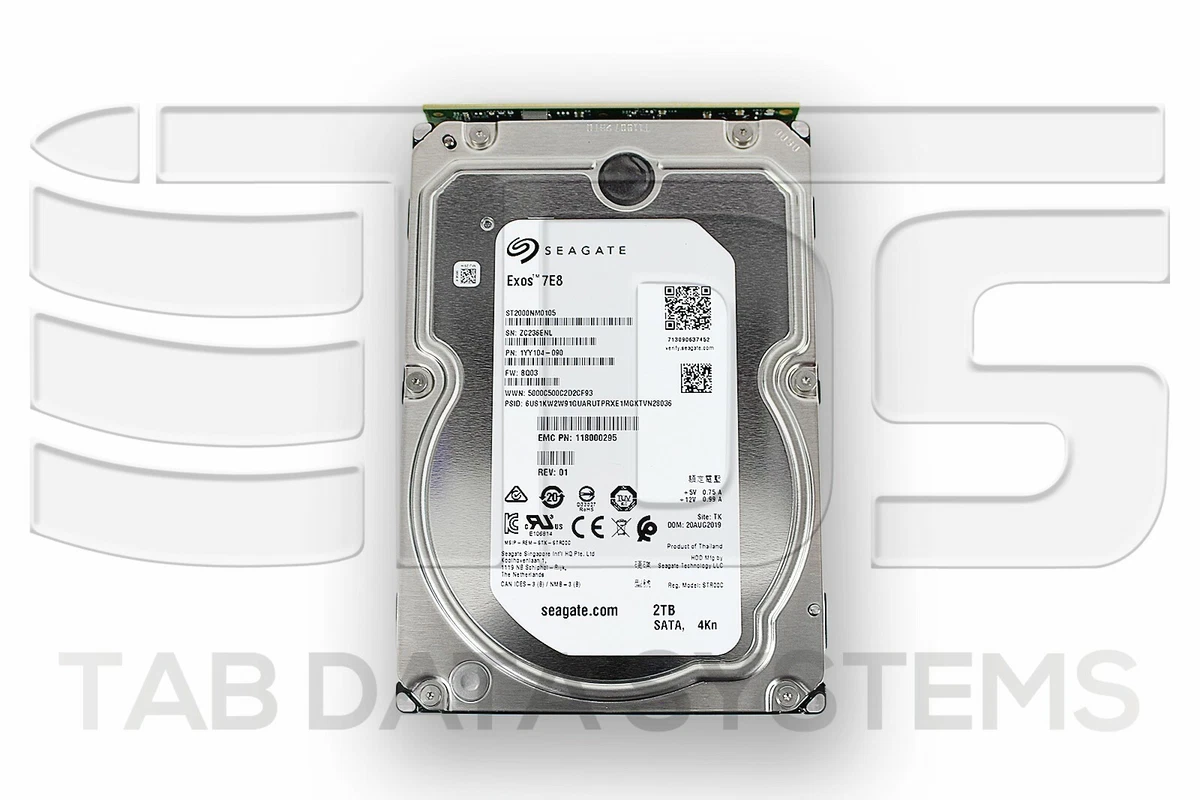 EMC Isilon 005052329 2TB 7.2K 6Gbps 3.5 