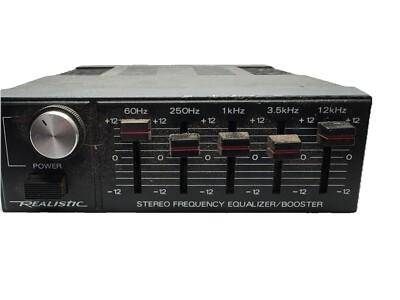 Égaliseur Stéréo Realistic Modèle 12-1863 - Booster De Fréquence, Occasion