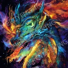 Dragon - Digital AI Art Image (4k HD) High Resolution Print Download