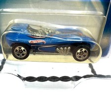 2003 Hot Wheels Cat-A-Pult #209 Blue Die-Cast Car Collectible Original Packaging