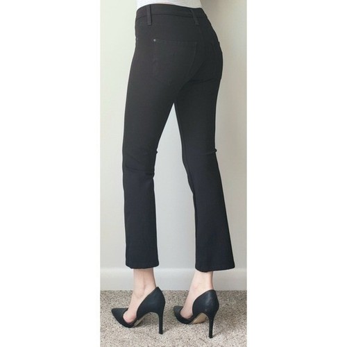 James Jeans Hunter Pants in Black Ponte 27 Stretch - Picture 2 of 8