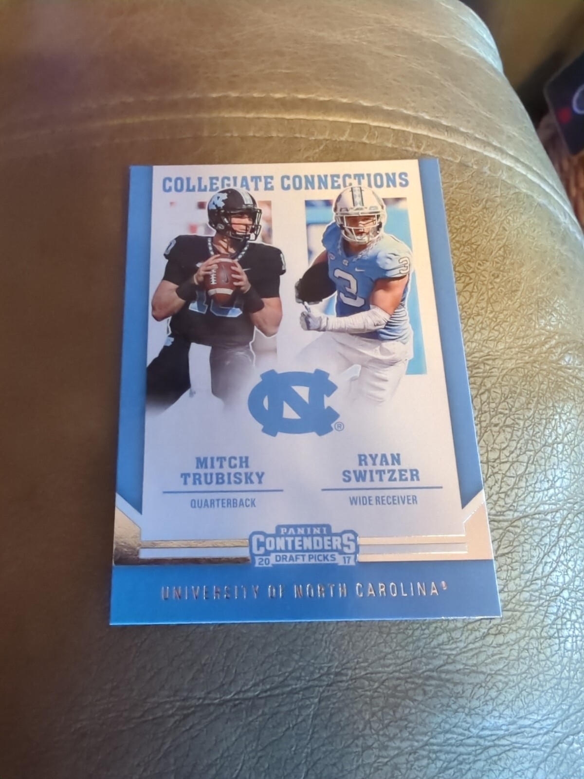 2017 Panini Contenders Draft Picks - Collegiate Connections #3  Mitchell Trubisk