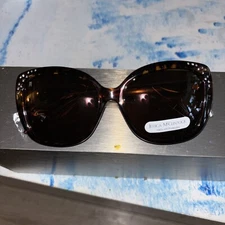 JESSICA MCCLINTOCK SUNGLASSES MODEL 1011 57/16/142 BRAND NEW TORTOISE