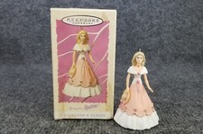 VTG 1997 Hallmark Keepsake Ornament Springtime Barbie 3 Collector  s Series