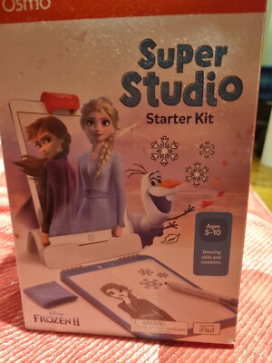 Osmo Super Studio Disney Frozen 2 Starterset Zeichnen lernen Elsa, Anna, Olaf - (