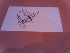 signed card of ex wolves c.palace fulham brentord mk dons footballer jamie smith