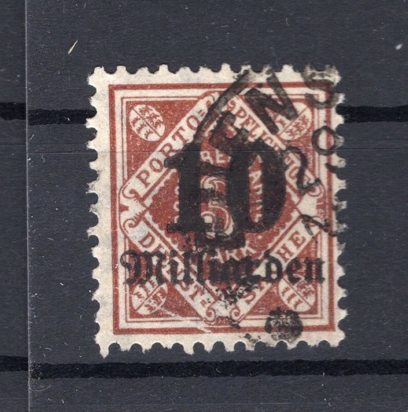 Württemberg 183I ABART gest. BPP 200EUR (R4498
