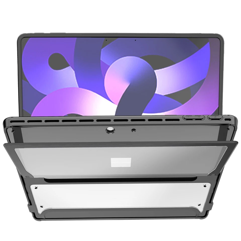 For Microsoft Surface Pro 9 Anti-shock Case Tablet Protective Cover with Bracket - Image 4 of 4