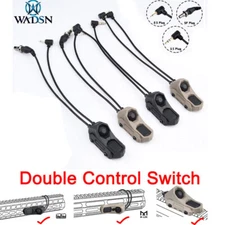 Flashlight Crane Remote Dual Pressure Switch For OGL PEQ DBAL ModButton Control