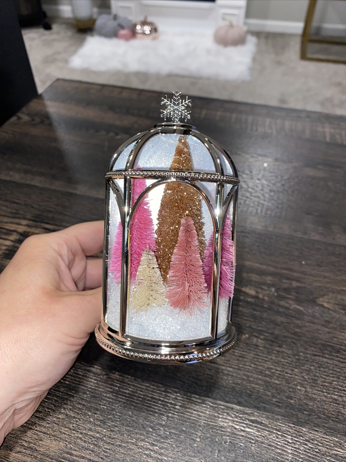 Bath & Body Works Colorful Winter Dome 2022 Wallflower Plug Christmas Holiday-image