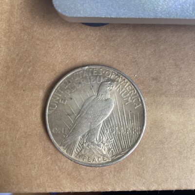 1922 Silver Liberty Peace Dollar - No Mint Mark | eBay