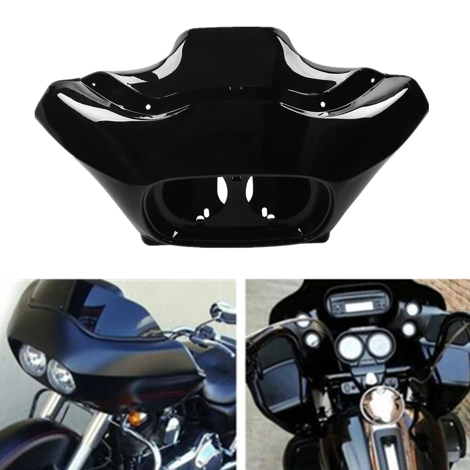 Vivid Black Injection ABS Inner & Outer Fairing For Harley Road Glide 1998-2013 - Image 3 of 4
