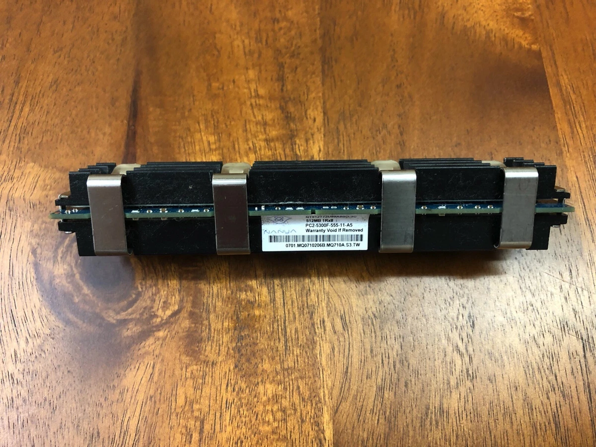 Nanya PC2-5300 DDR2-667 Computer Memory (RAM) 512 MB Capacity per