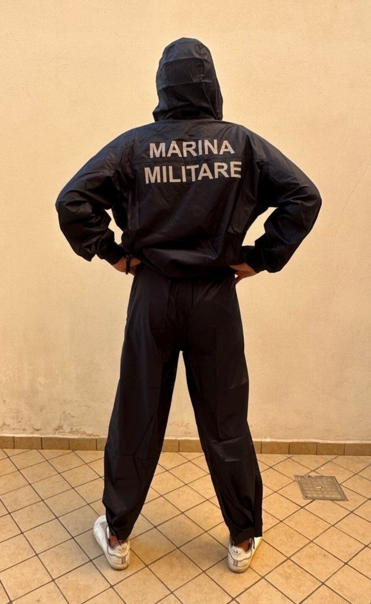 Pantaloni Tuta Blu Marina Militare Marina Militare Pantaloni Pilota