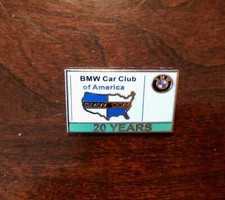 BMW Car Club Of America 20 Years Membership A...