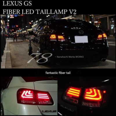 さ*じ様 レクサスGS 19系 LEDテールライト GS350/430 /450 LED Tail Lights Lamps sequential blinker JDM for LEXUS GS350 GS430