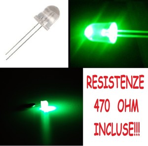 20X LED SMD 3528 Luce Verde Alta Luminosità - Diodi Verdi Plcc Per Elettronica - Foto 4