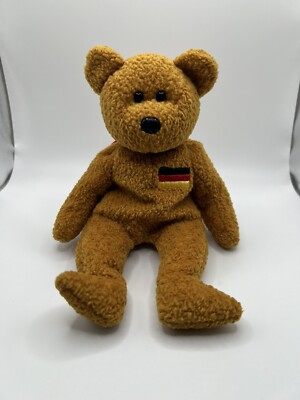 Ty Beanie Baby Germania Bear No tag 8.5 
