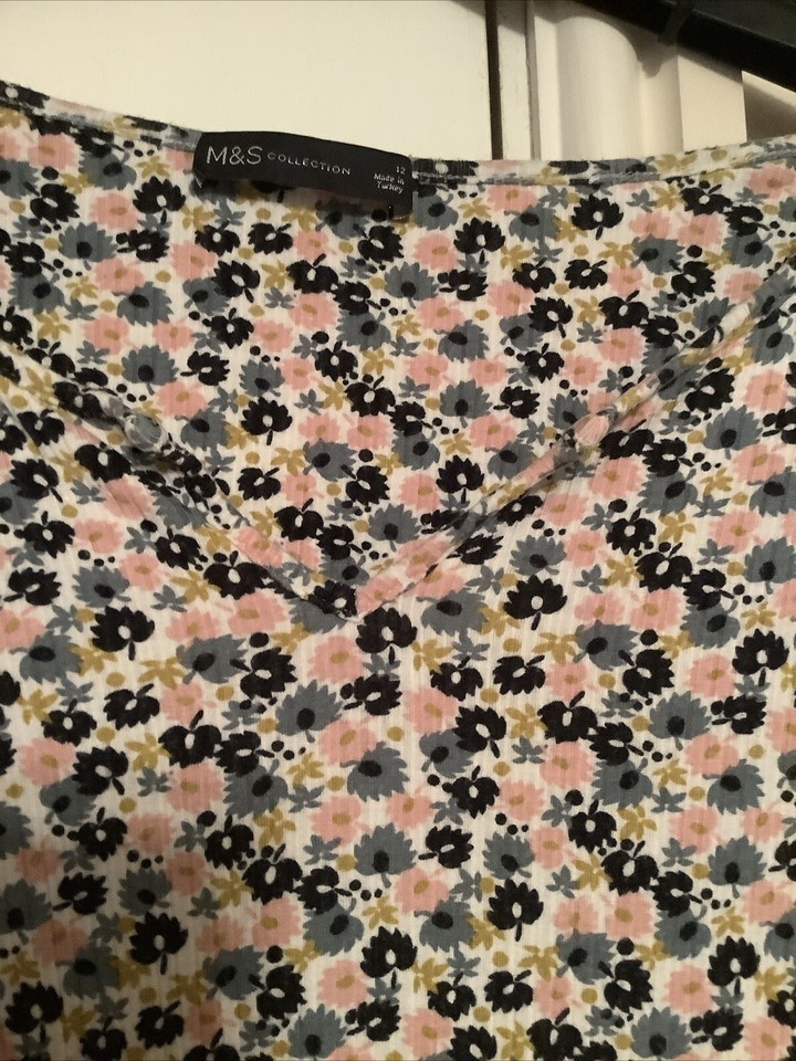 M&S Ladies Tshirt Size 12 eBay
