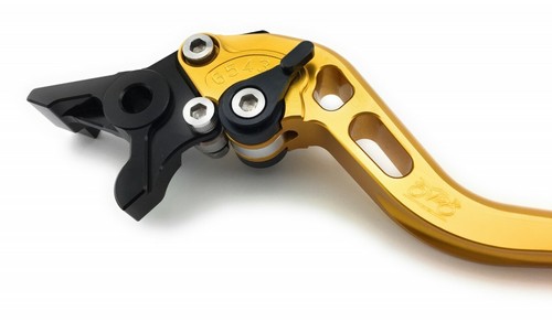 Palancas / Manetas Cortas Freno Embrague Oro HONDA AFRICA TWIN 750 XRV 1990-2003 - Picture 4 of 8