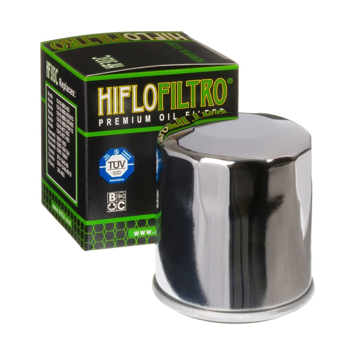 Hi-Flo Oil Filter - HF303C Kawasaki EN500 B1,B2,B3,B4 1990 - 1996