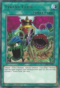 Tyrant Farm - CHIM-EN083 - Rare - 1st Edition x3 - Near Mint
